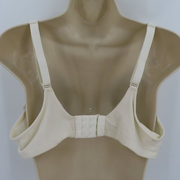 Maidenform 42B 09436 Everyday Full Coverage Cushioned Underwire Bra Ivory White - Picture 8 of 15